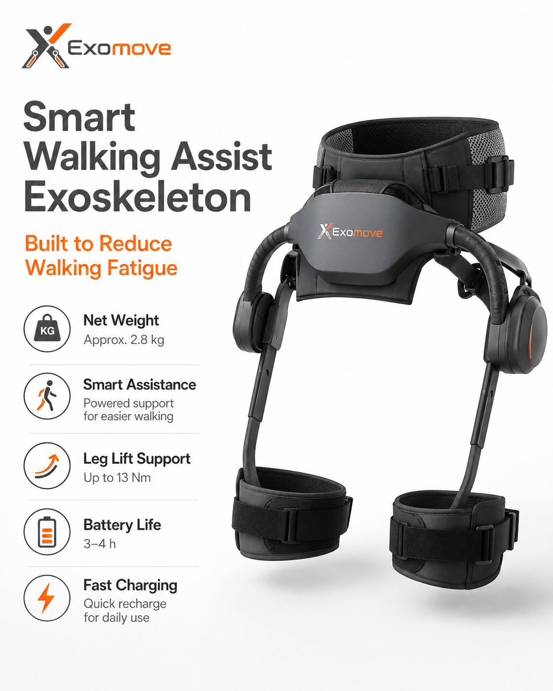 Exomove Stride detail image